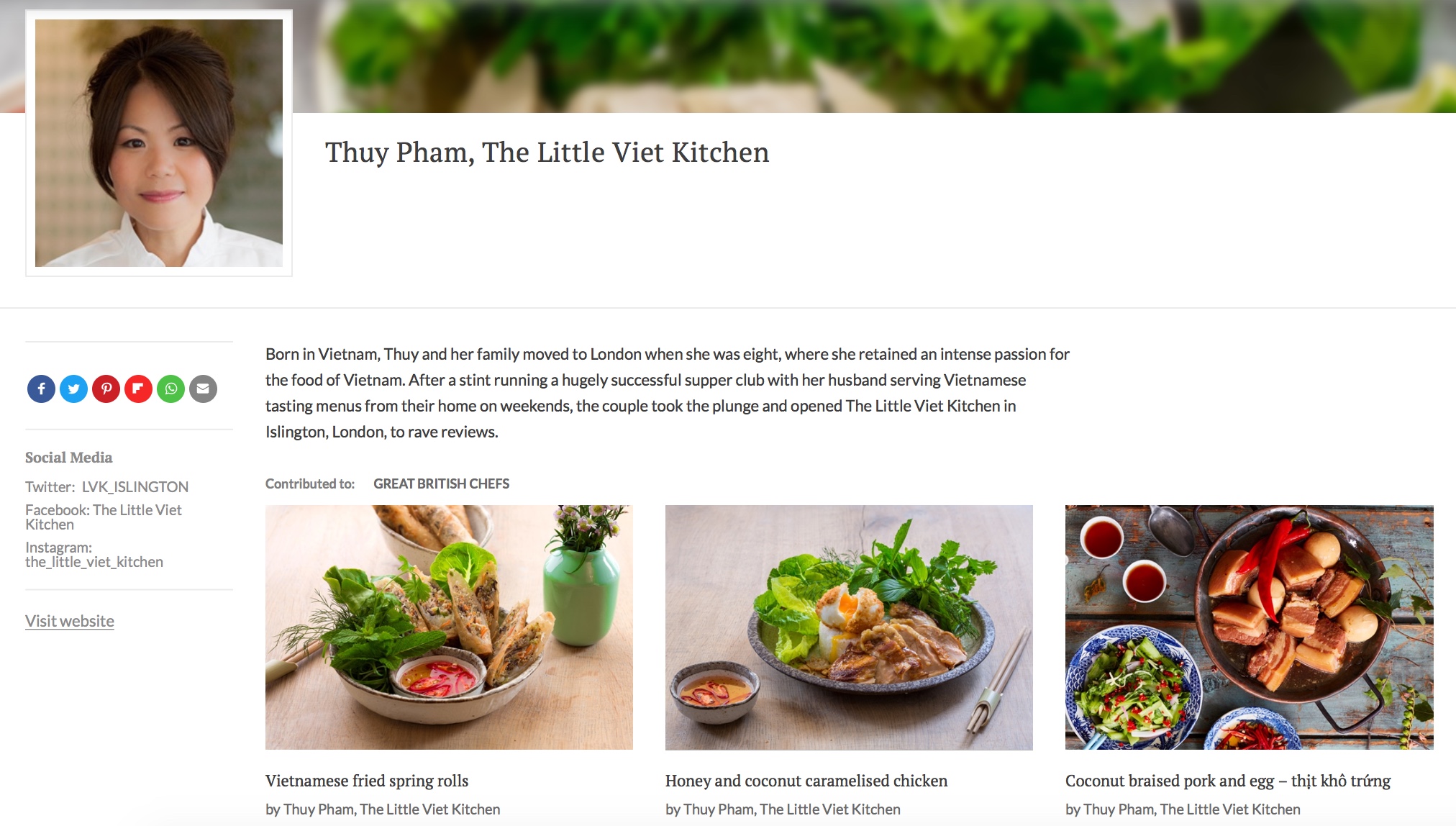 Executive Chef Thuy is featured over at Great British Chefs website, with a number of our great recipes to try. Yum! https://www.greatbritishchefs.com/contributors/thuy-pham-little-viet-kitchen