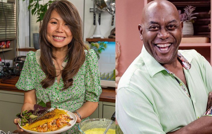 I&rsquo;m back on 📺 @itv this coming Saturday 4th March with the wonderful @ainsleyfoods 🕺🏿11:35am so set your alarm! I&rsquo;ll be sizzling up some delicious crispy #b&aacute;nhx&egrave;o 🥞See you then! @rockoystermedia @10tenculinary @seewoouk 