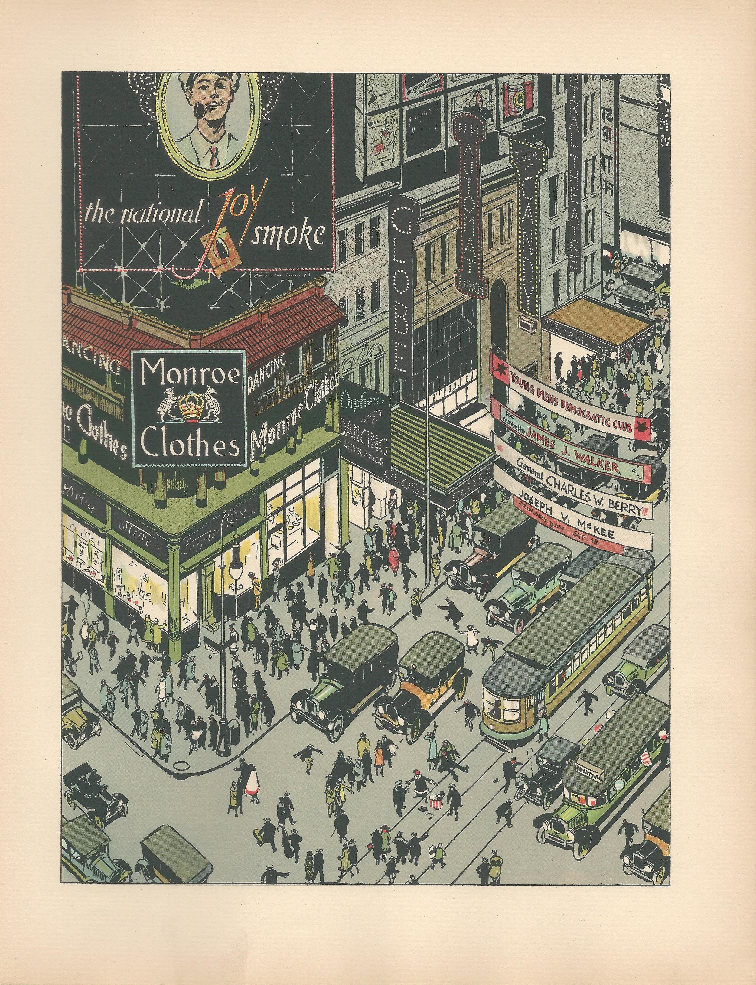 great white way times square new york tony sarg