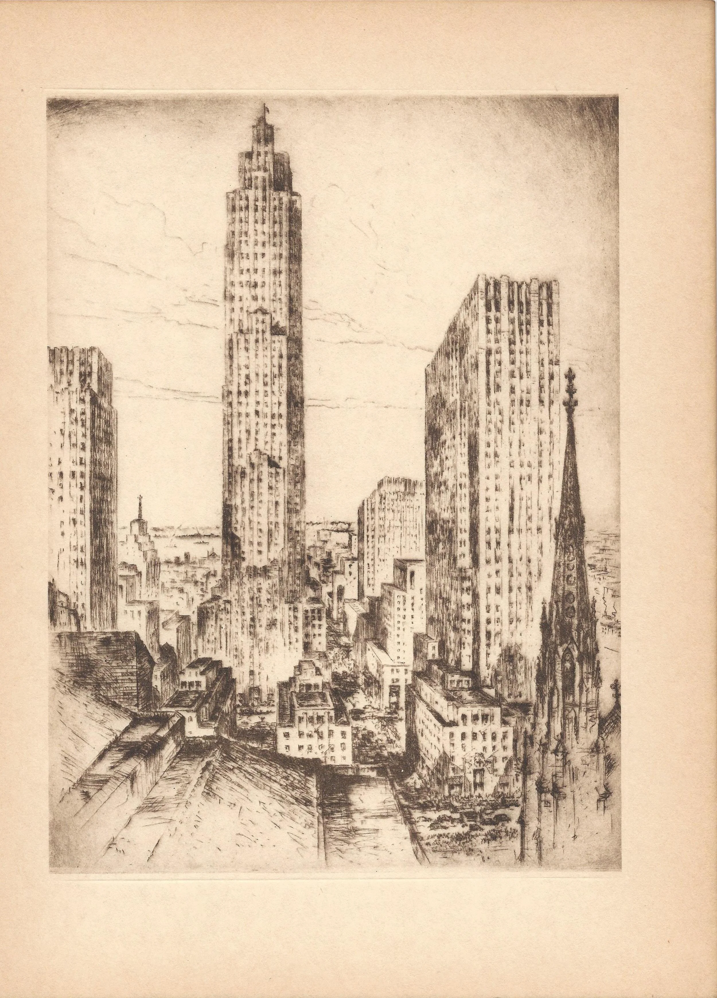 rockefeller center radio city anton shutz new york
