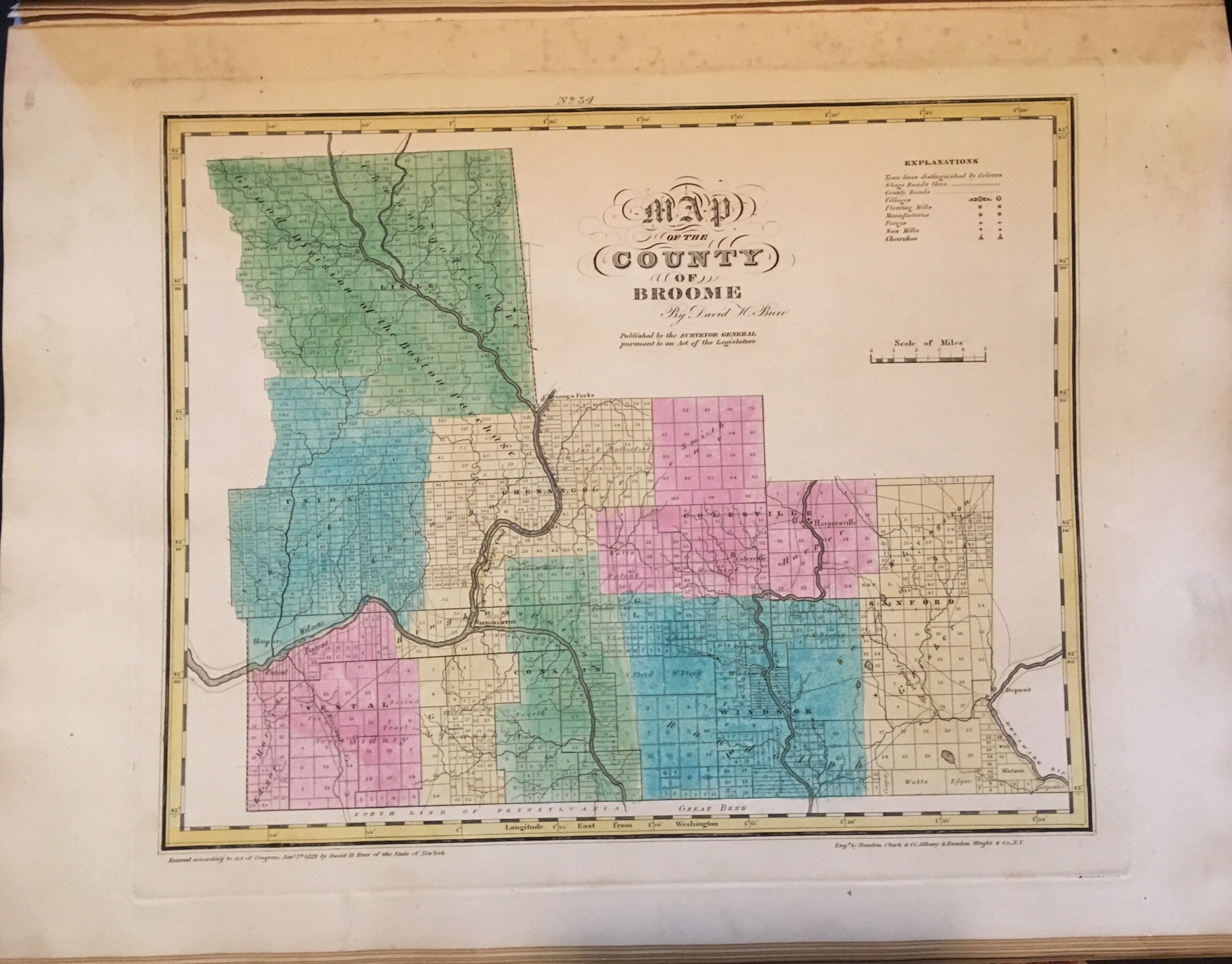 Burr Broome County 1829 โ Pageant Print Shop Burr Broome County 1829 โ Pageant Print Shop