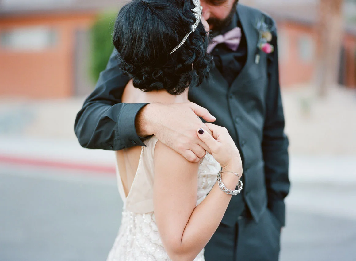 Ace Hotel in Palm Springs wedding by Napa based Erin Hearts Cour