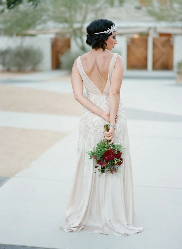 Ace Hotel in Palm Springs wedding by Napa based Erin Hearts Cour