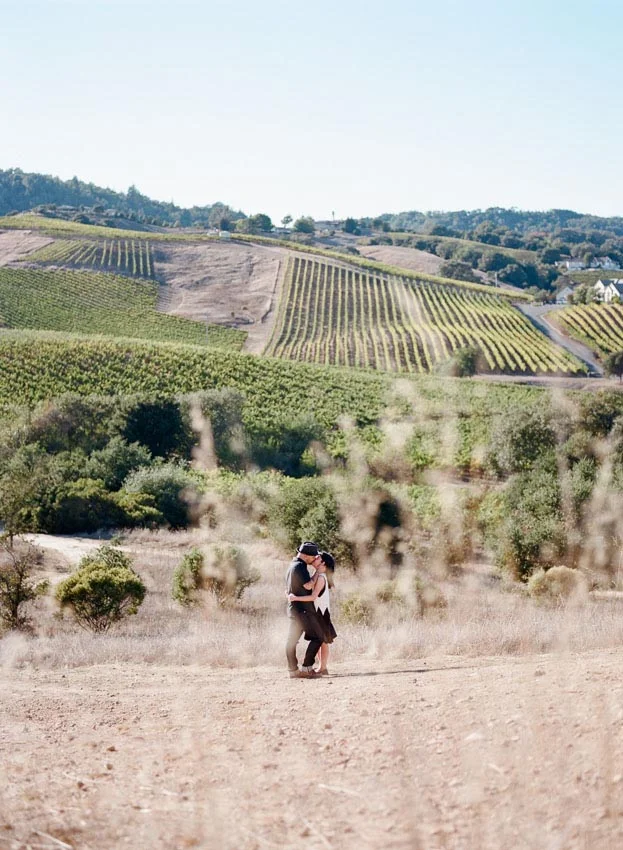 Napa Valley Engagement Session by The de Jaureguis (formally Erin Hearts Court).