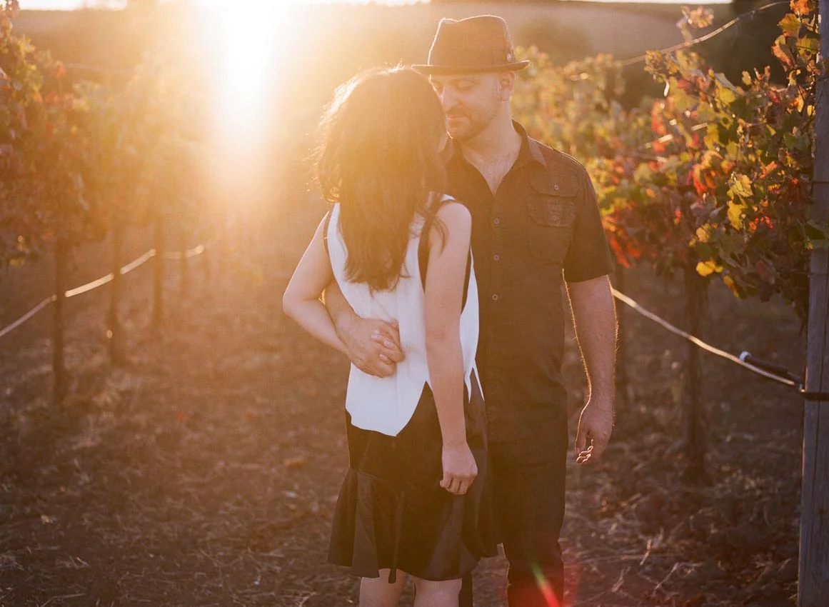 Napa Valley Engagement Session by The de Jaureguis (formally Erin Hearts Court).