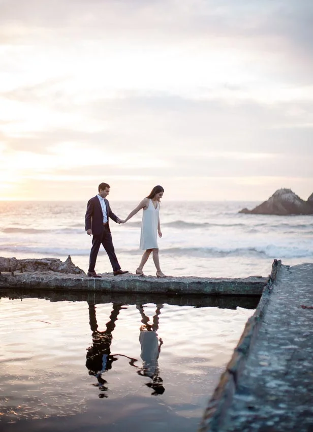 San Francisco Engagement Session by Napa based The de Jaureguis (formally Erin Hearts Court).