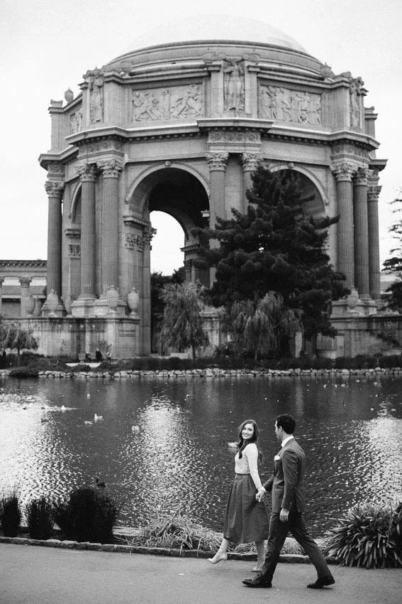 San Francisco Engagement Session by Napa based The de Jaureguis (formally Erin Hearts Court).