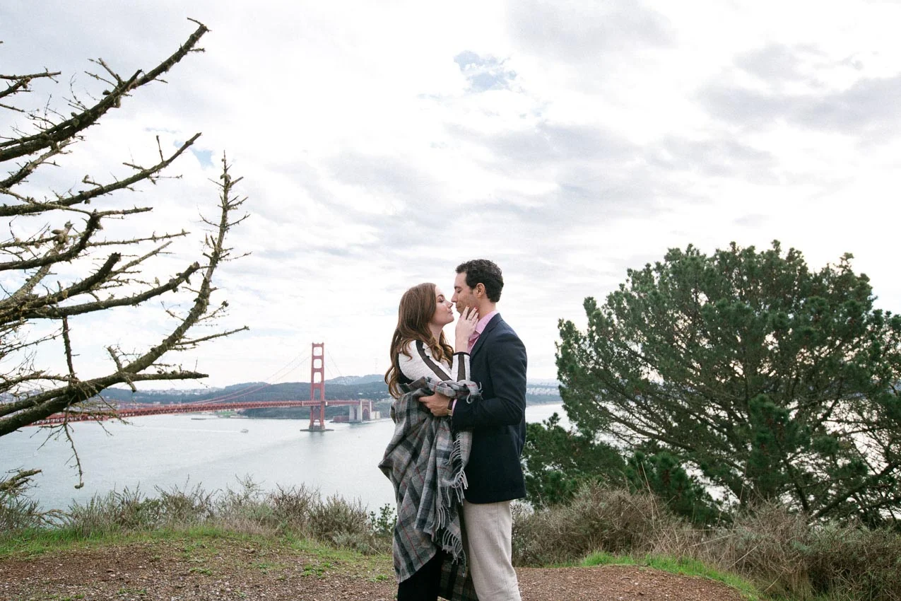 San Francisco Engagement Session by Napa based The de Jaureguis (formally Erin Hearts Court).