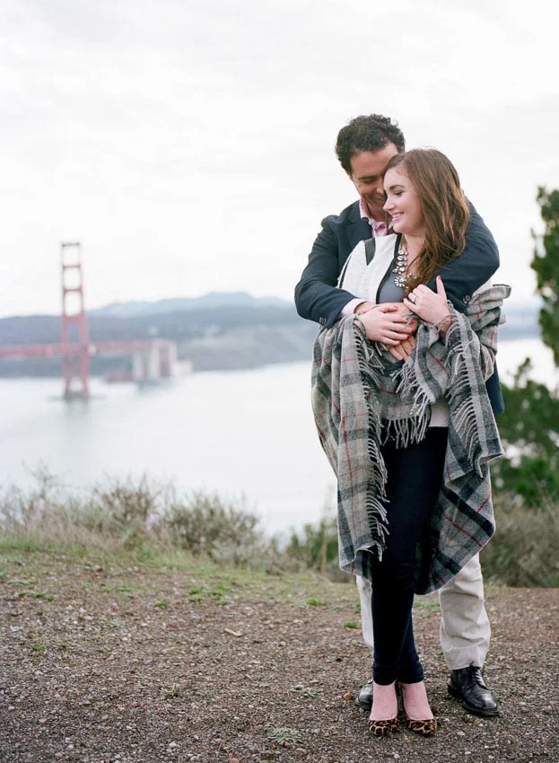 San Francisco Engagement Session by Napa based The de Jaureguis (formally Erin Hearts Court).