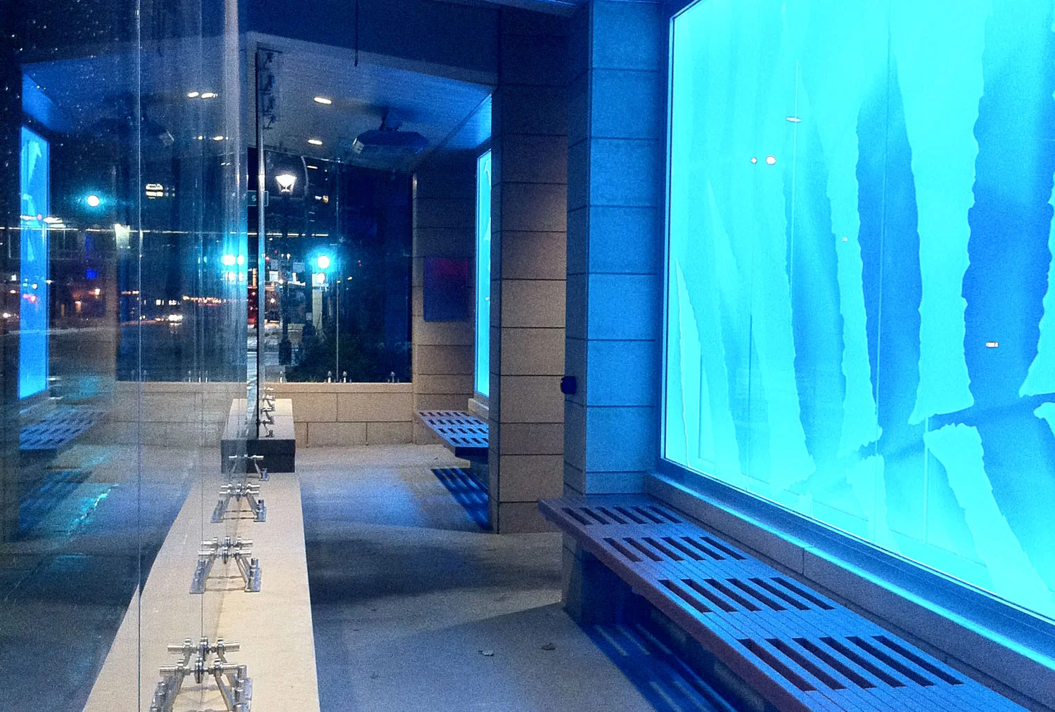 Rochester bus shelter