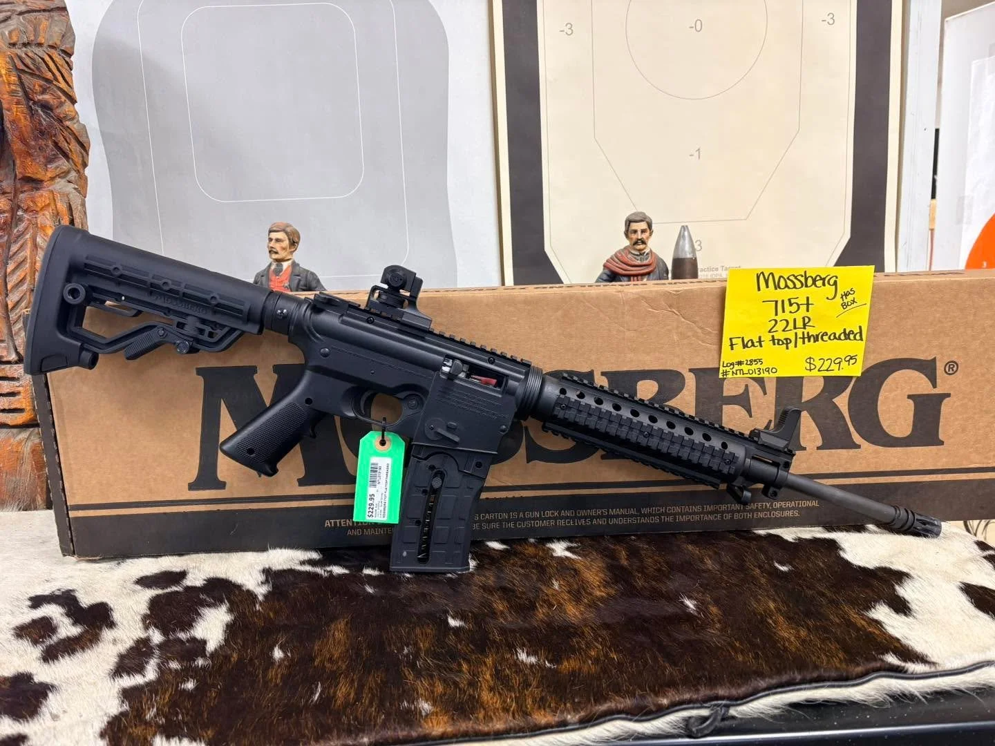 MOSSBERG 715T .22 LR 🎯
$229.95 💰
Looking for a fun, affordable plinker or a great training rifle? We just got in this excellent Mossberg 715T chambered in .22 LR! 💥 This AR-style rifle gives you the look and feel of a modern sporting rifle while s