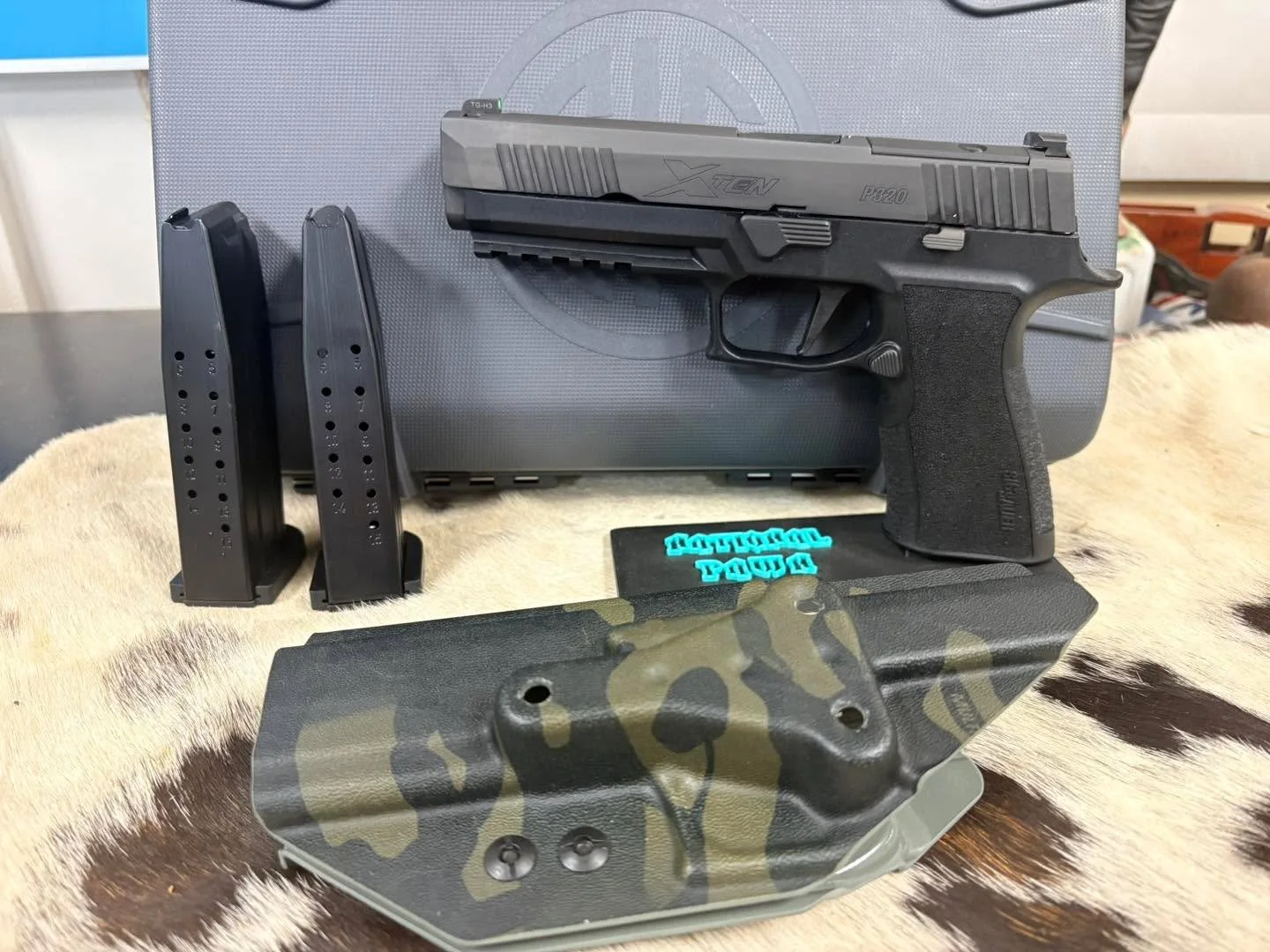 SIG SAUER P320-XTEN 10MM 🎯
$549.95 💰

Looking to step up your firepower? We just got in this excellent pre-owned SIG Sauer P320-XTEN chambered in the powerful 10mm Auto! 💥
This modular, striker-fired powerhouse brings performance to the power of 1