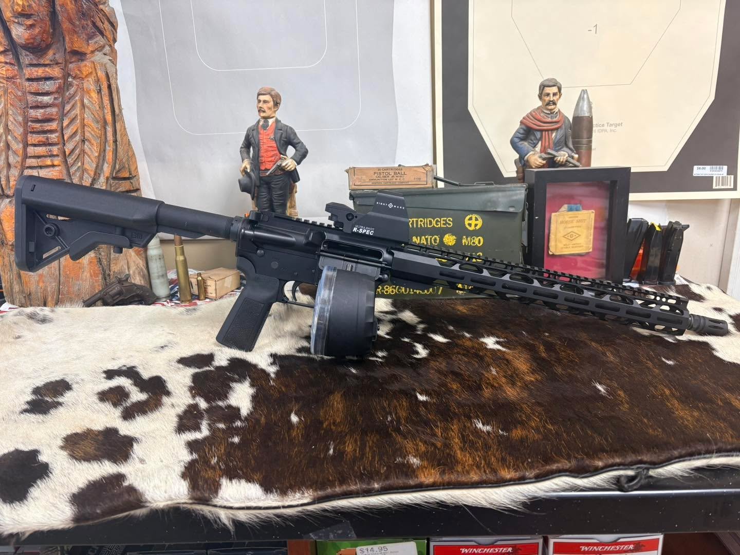 RADICAL FIREARMS RF-15 5.56 &amp; SIGHTMARK BUNDLE 100 RND DRUM
$579.95

Check out this pre-owned Radical Firearms RF-15 chambered in 5.56 NATO. This setup is ready for the range, featuring a free-float M-LOK handguard and coming fully equipped with 