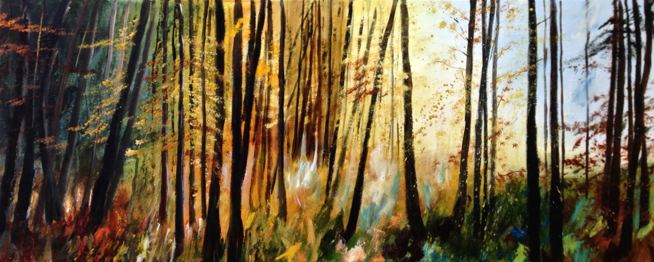 The Forest | 100 x 40 cm | 2016