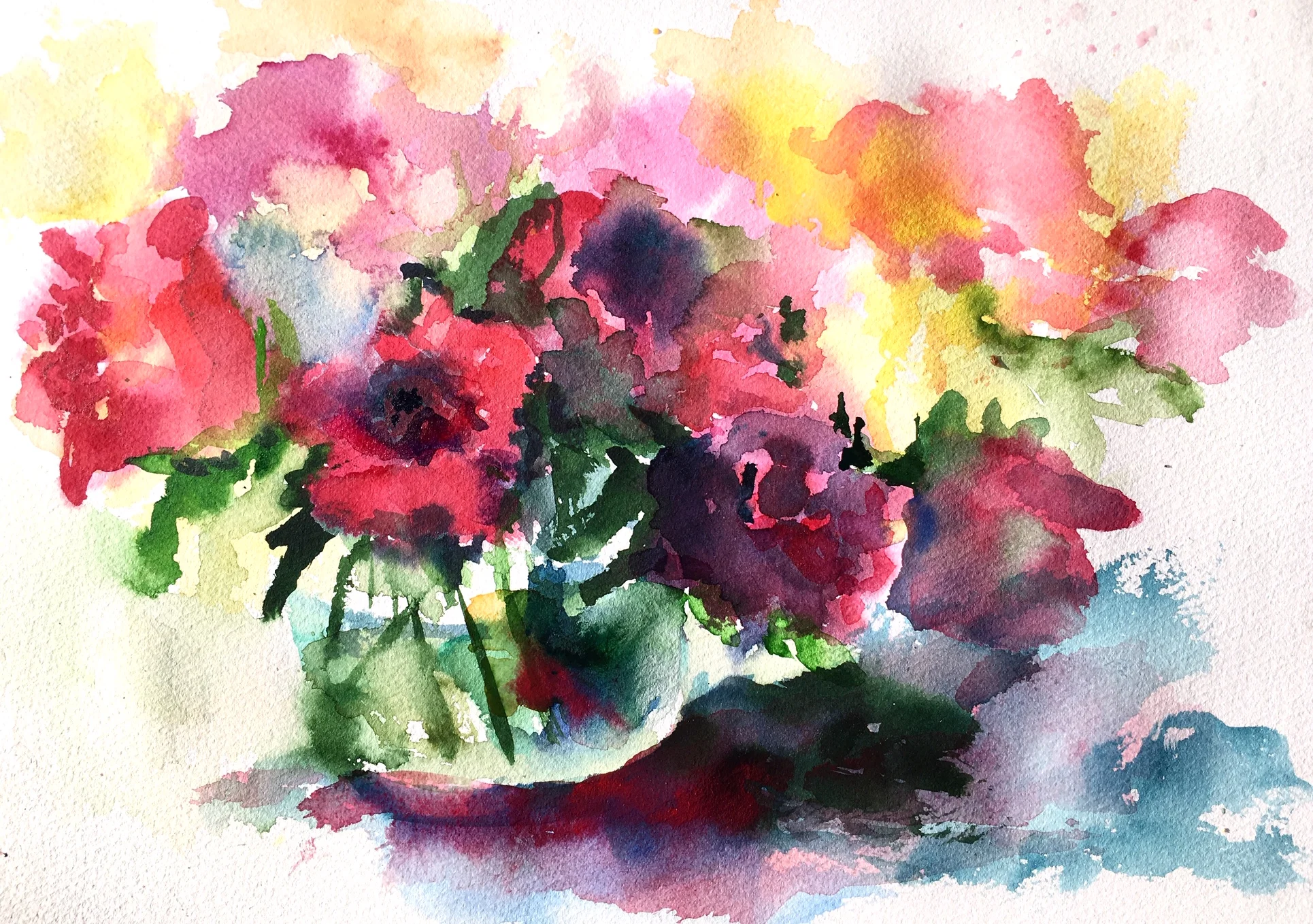Roses I 18 x 24 cm I 2019