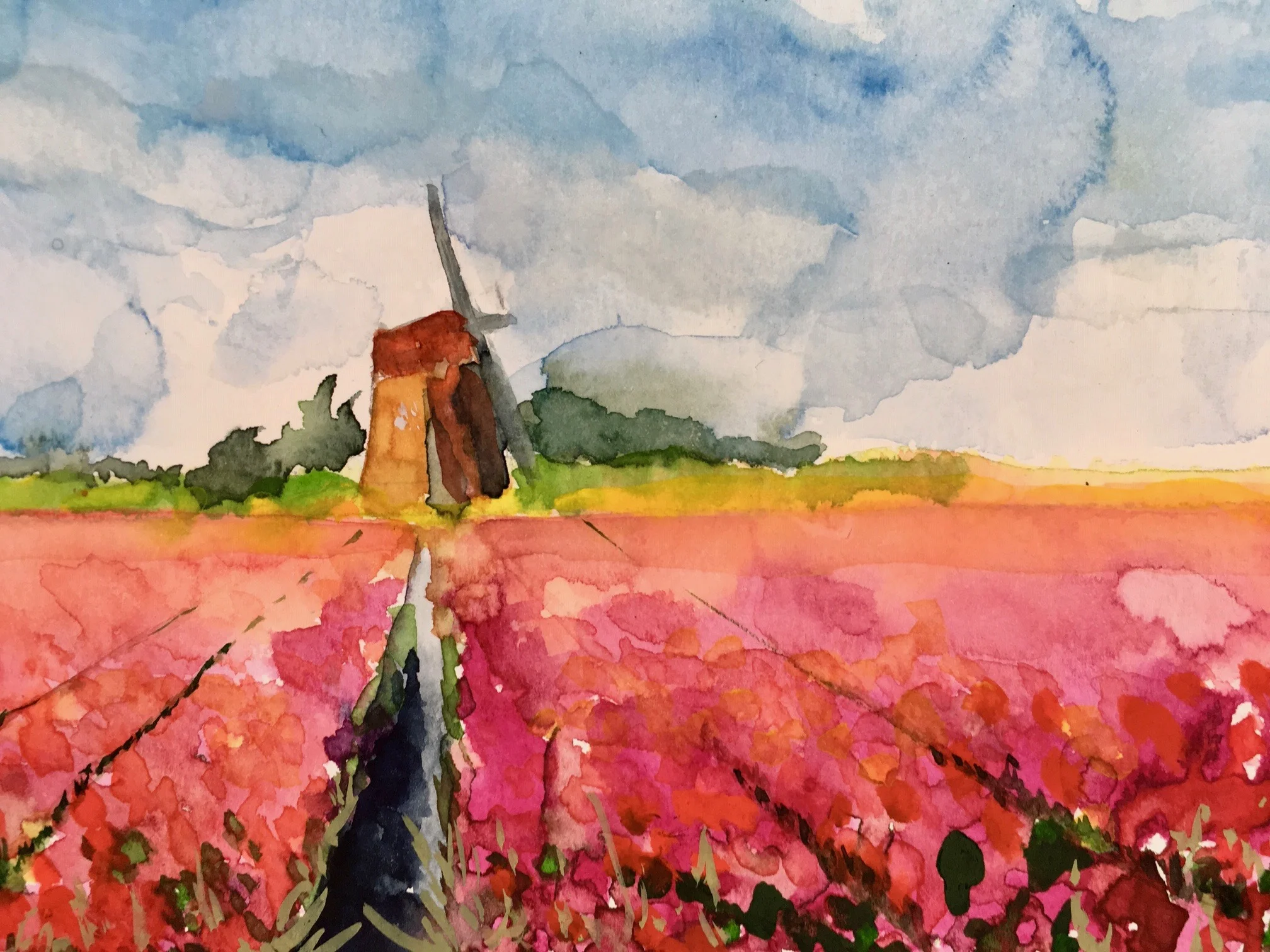 Tulip Field | 2019 (sold)