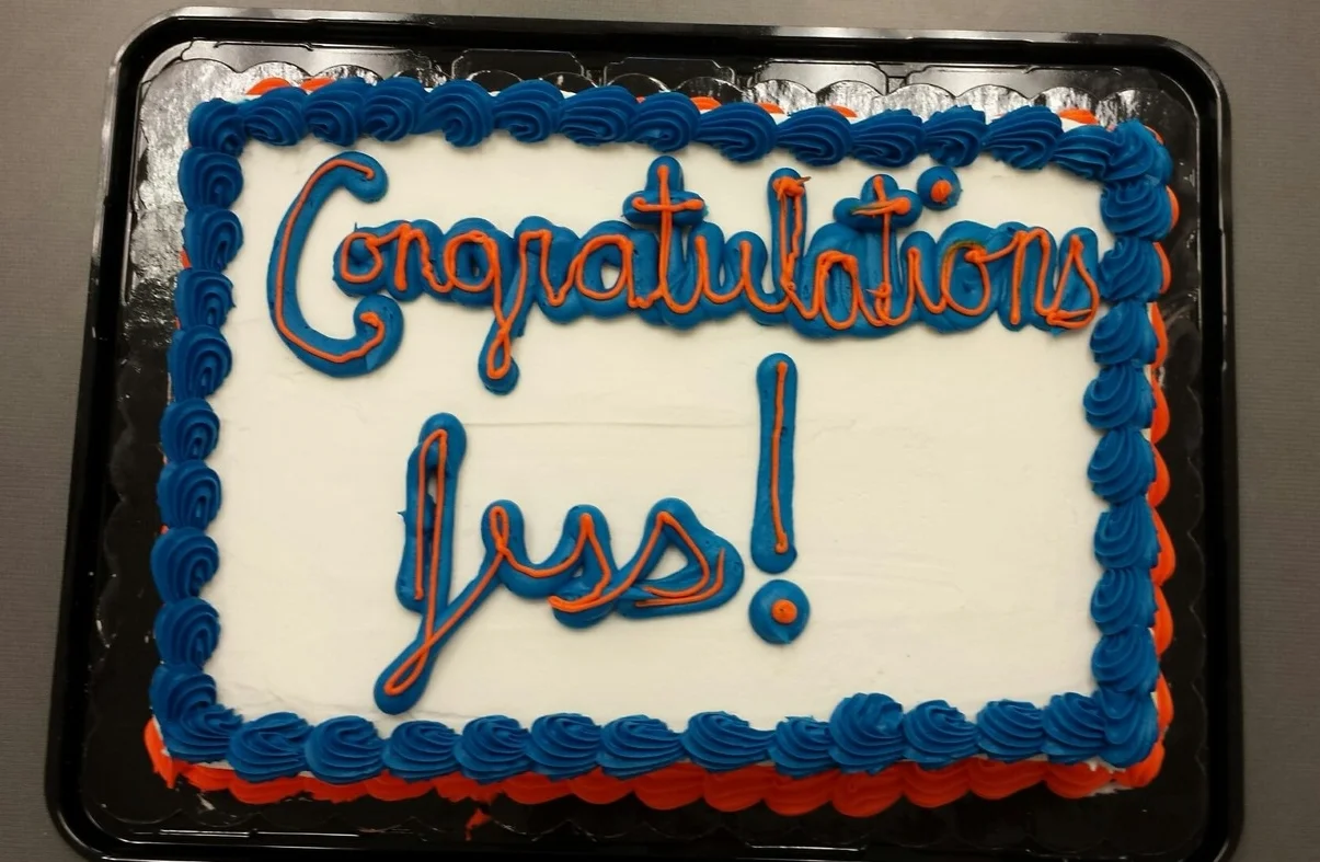 Congrats to Dr. Jess Banks on her final defense!