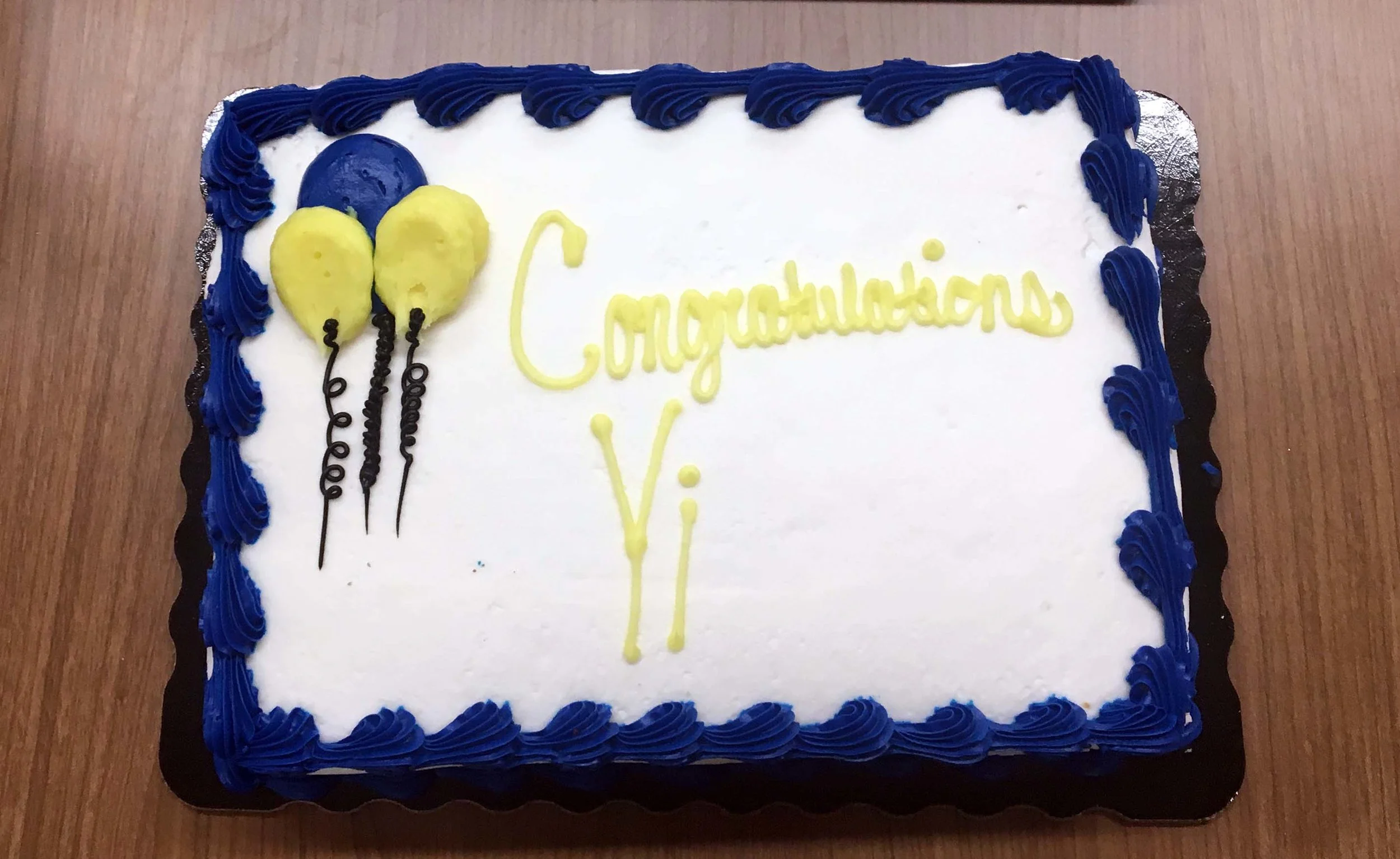 Congrats to Dr. Yi Xu!