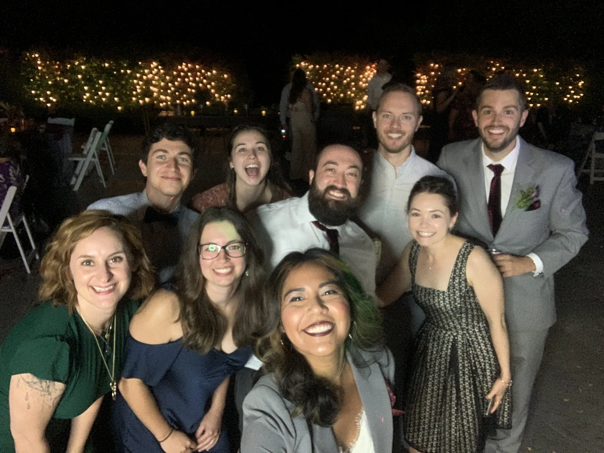 Having fun in 2021! Cole's wedding!
