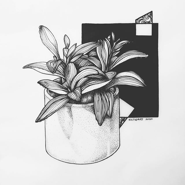 🌱
-
Never stop growing.
-
#art #drawing #inkdrawing #artistoninstagram #ATLartist #pointillism #stippling #linedrawing #blackandwhiteart #pen #penandink #dotworkers #dotwork #linework #plants #nature #pottedplants #plantart #plantdrawing
-
&copy; Ra