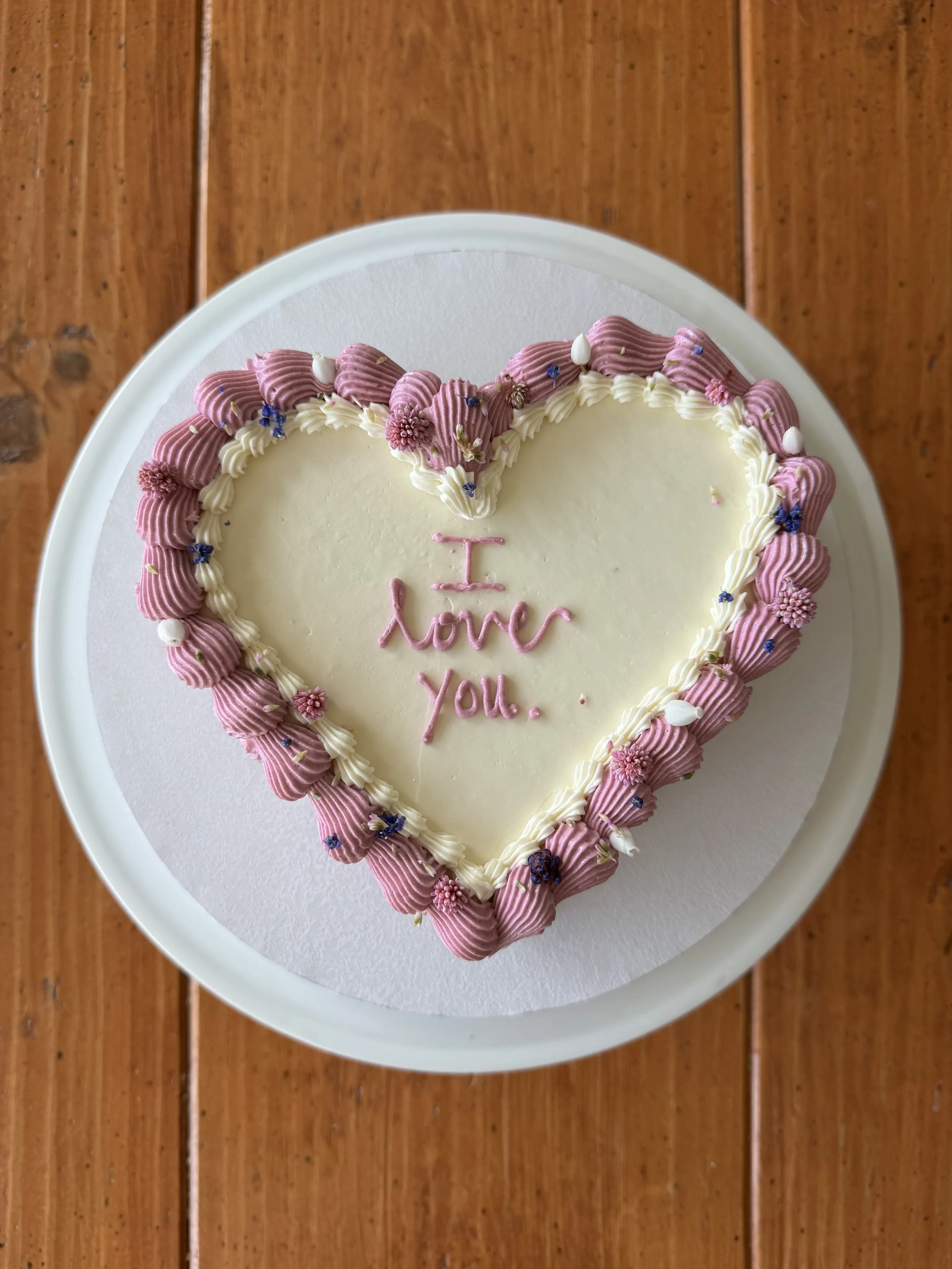 Valentine's Day Cake For Two