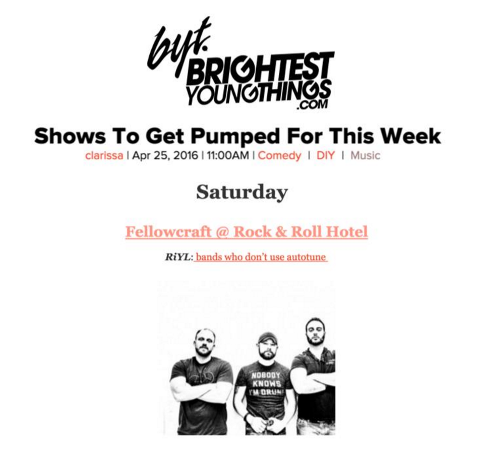 BYT Shows To Get Pumped For April 30th, and New Videos