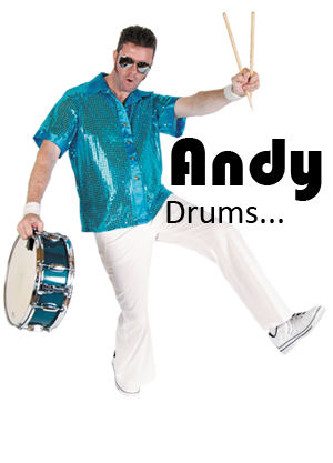 Andrew has been a staple of the Adelaide music scene since the late 80’s having a reputation as one of the most reliable and versatile drummers in town. Drumming and percussion has been part of Andrew’s life as long as he can remember with one of his favourite stories being when he was 7 years old, his neighbours called the police because they were sick of listening to him play along to his favourite album: KISS Alive 2! The police felt sorry when he cried to his Mum in front of 2 big policemen on the doorstep. As well as being a founding member of Fizzy Pop, Andy appears with other groups and bands from time to time. 