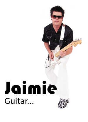 Jaimie's uncle is in the Australian rock and roll hall of fame. As a result of spending time listening to him play guitar, from a young age, Jaimie wanted to be involved in the music industry. With the help of his uncle, he began playing guitar at the age of 13 and hasn't stopped playing since. Although involved in a number of cover bands at various times throughout his life, most of his experience has been with Fizzy Pop, both the original Canberra based version as well as the one now based in Adelaide.