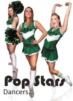 Carla, Frances, Kirra and Courtney are our Pop Stars! Performing energetic choreography, they make the show. You'll want to get up out of your seat and dance with them.