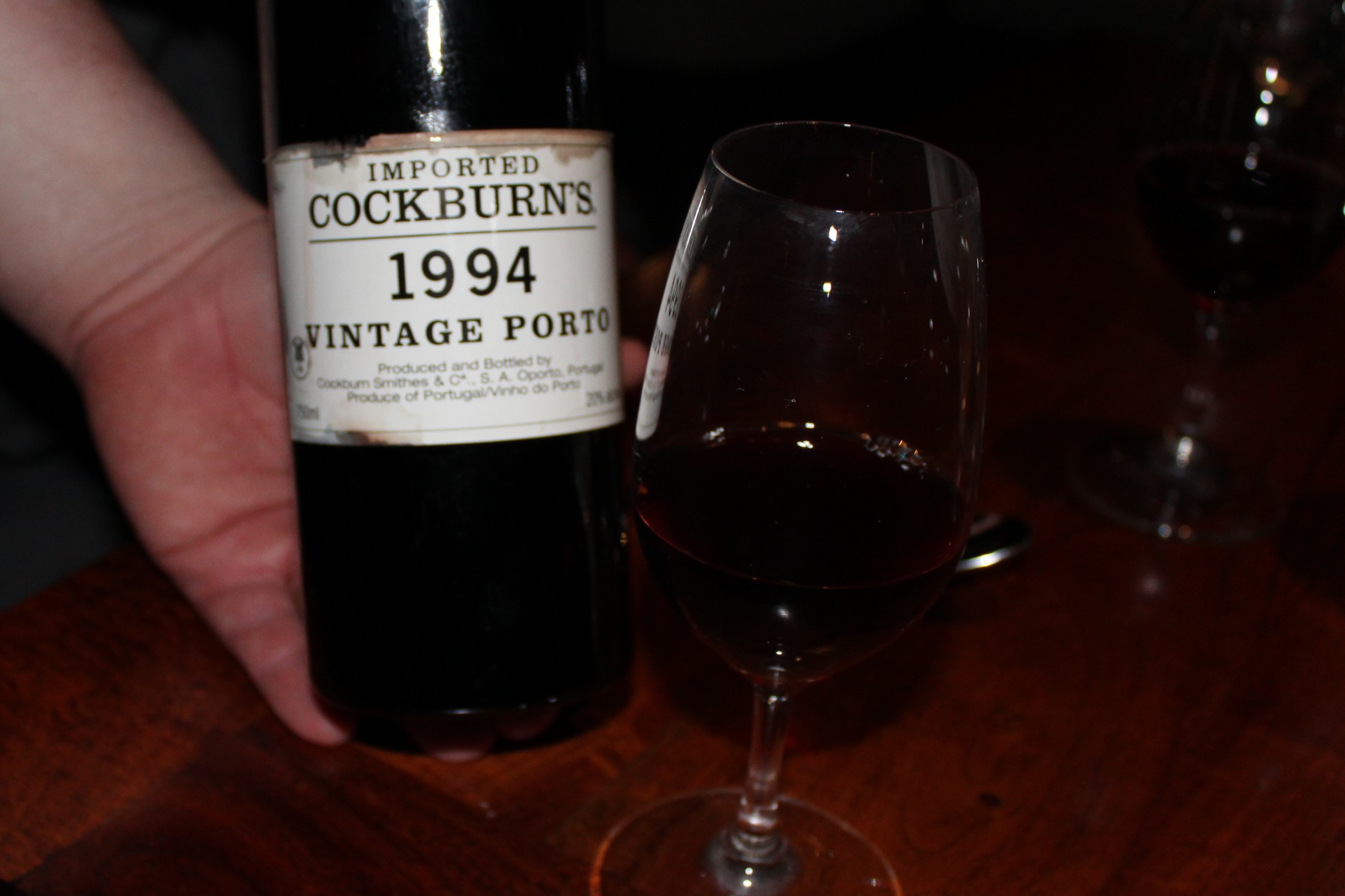 Ian Cahill's Dessert pairings - Cockburn's 1994 port 