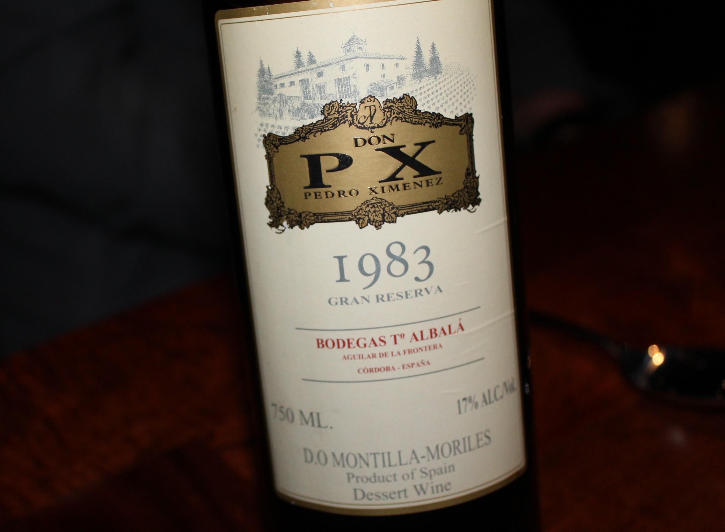 Don PX Gran Reserva sherry