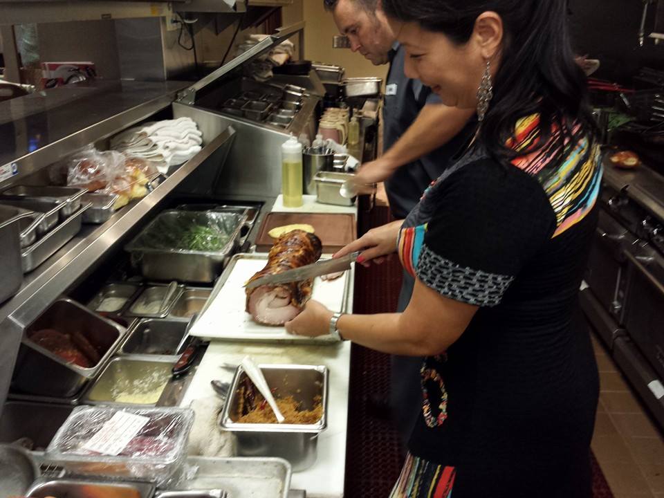 Carving porchetta with Chef Jesse of Proof