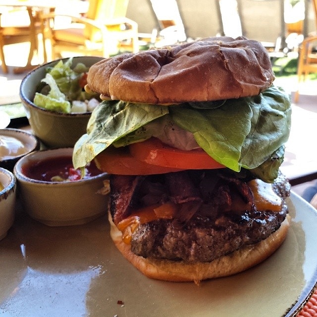 Saguaro Blossom burger