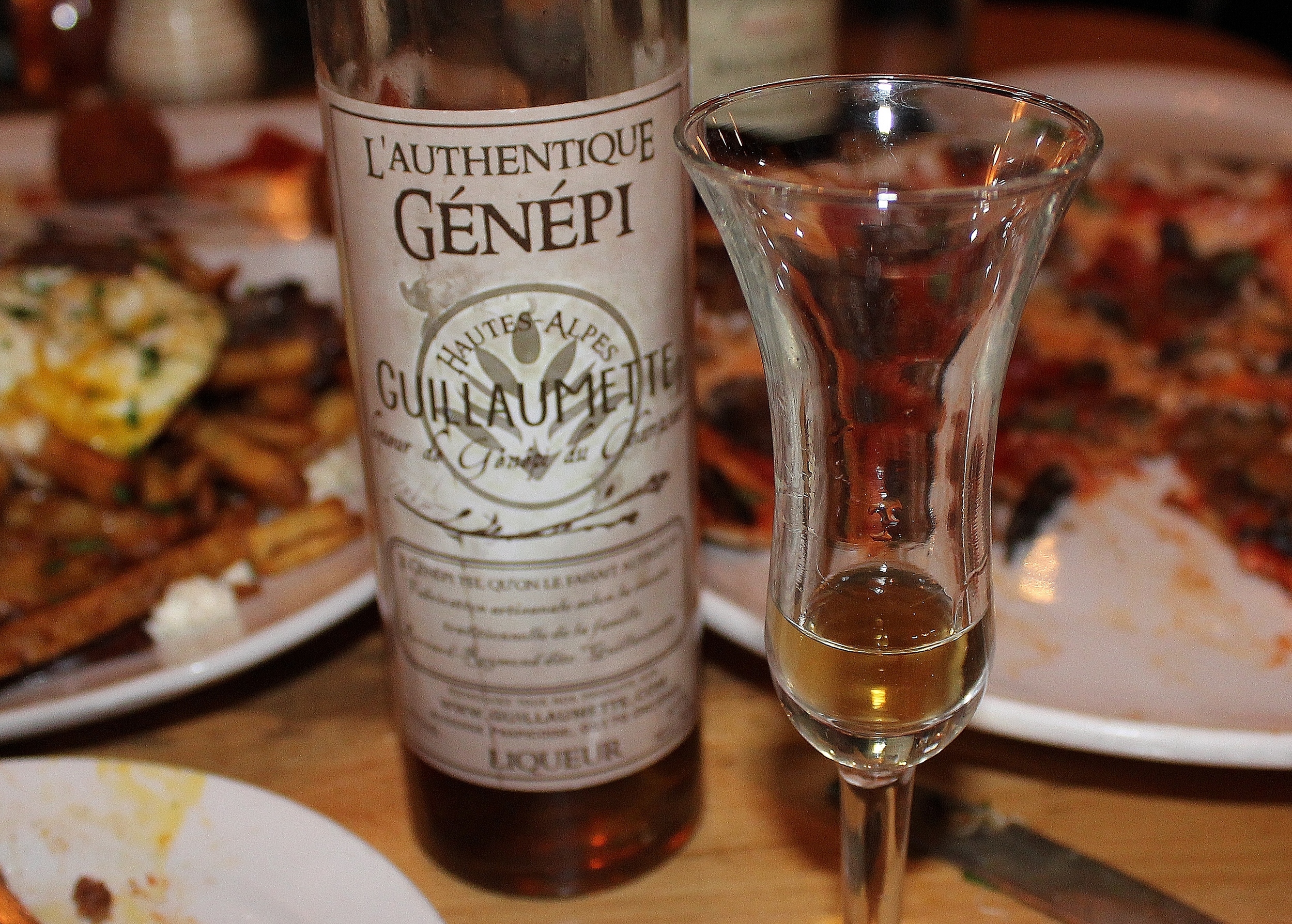 Introduced to Genepi Amaro for the first time