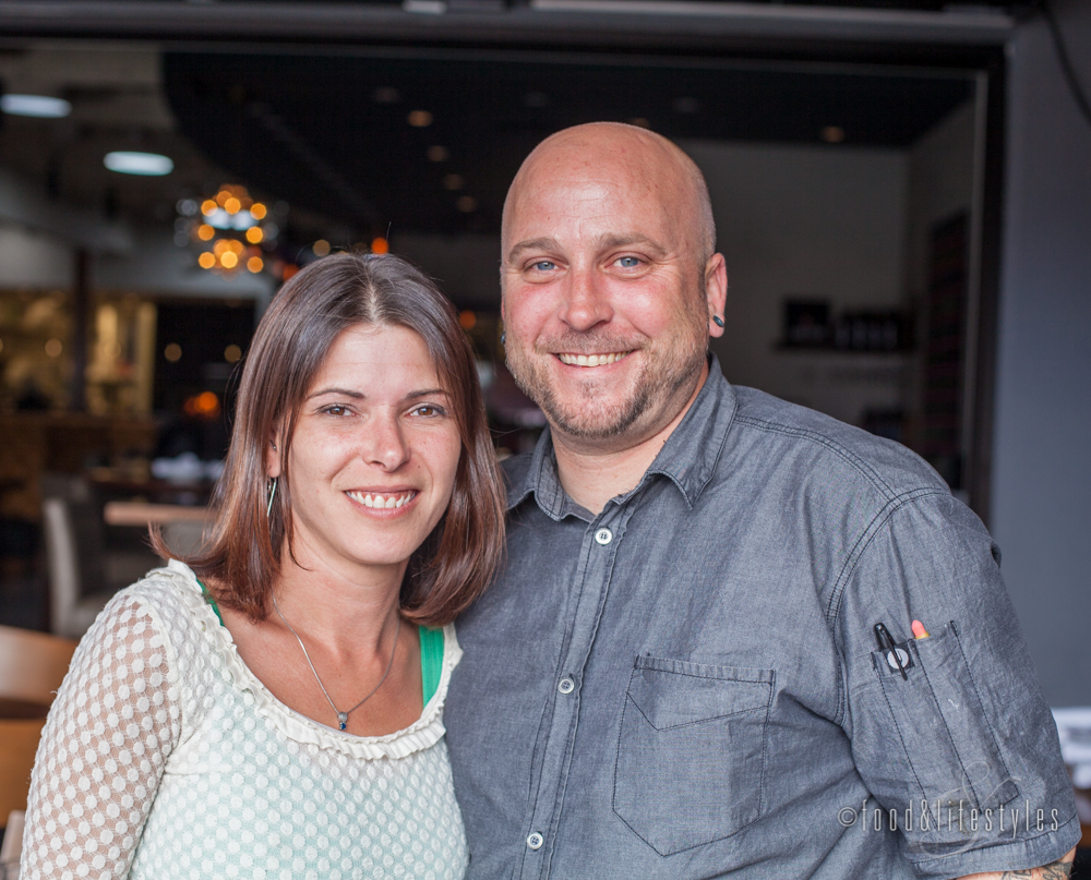 Executive Chef Stephen Eldridge and Susan Cope, Director of Events