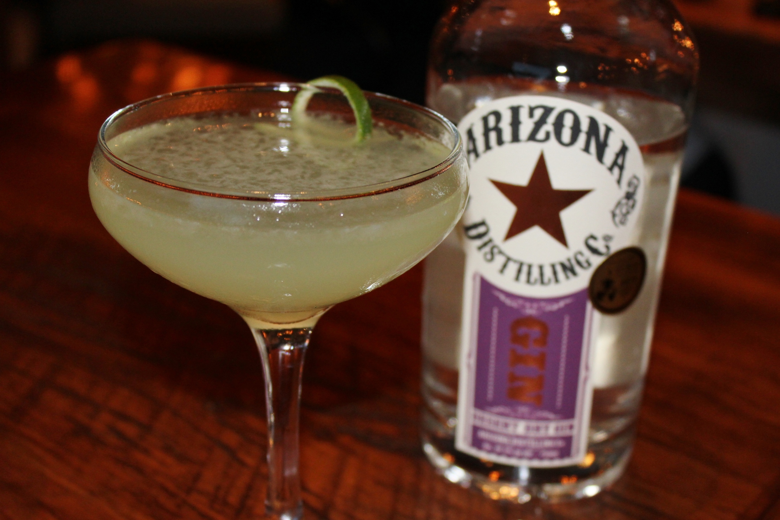 Last Word (Arizona Distilling Co. Desert Dry Gin, Luxardo Maraschino Liqueur, Green Chartreuse & lime), 