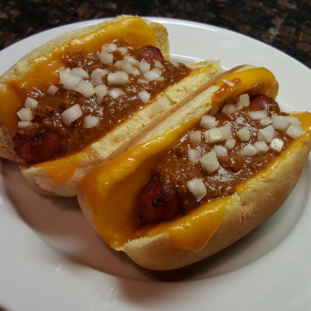 Chili-cheese dogs