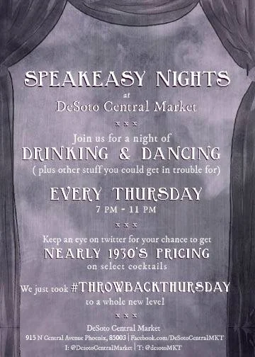 DeSoto Thursday Night Speakeasy