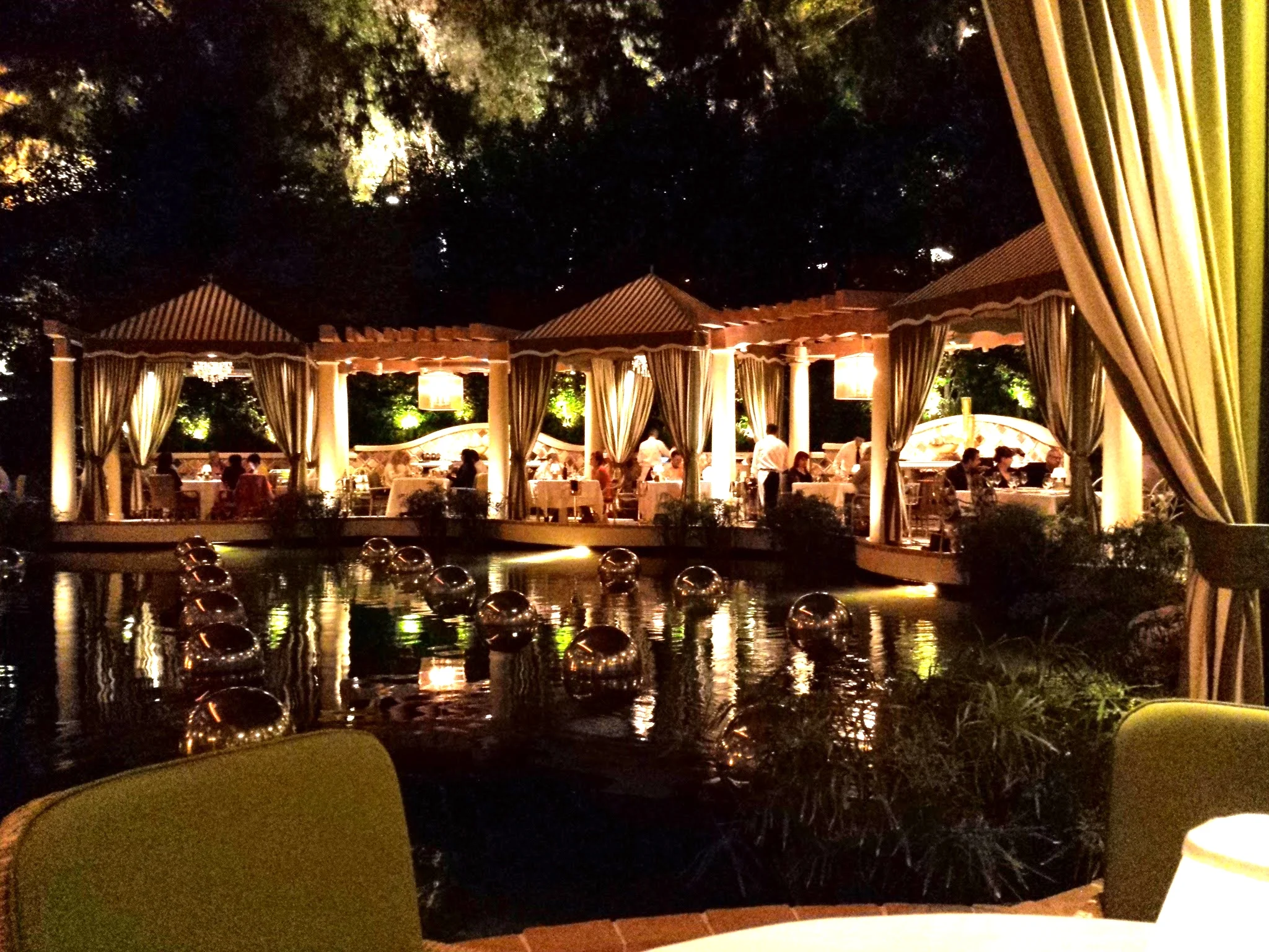 Las Vegas in April 2014 - Bartolotta, Society Cafe, CraftSteak and Mon Ami Gabi. 