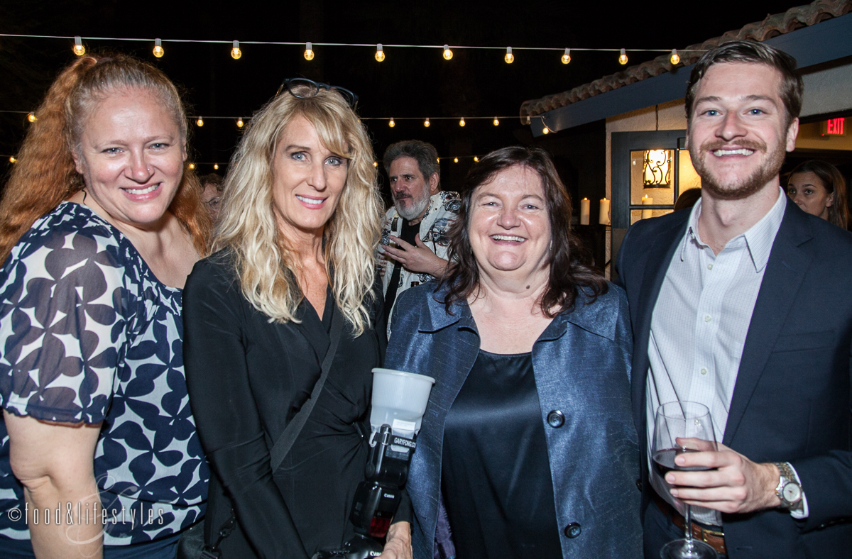 Izabela Wojcik of the James Beard Foundation, Debby Wolvos Photography, Pamela Hamilton, founder of Edible Phoenix, James Bardwell of the Brandman Agency