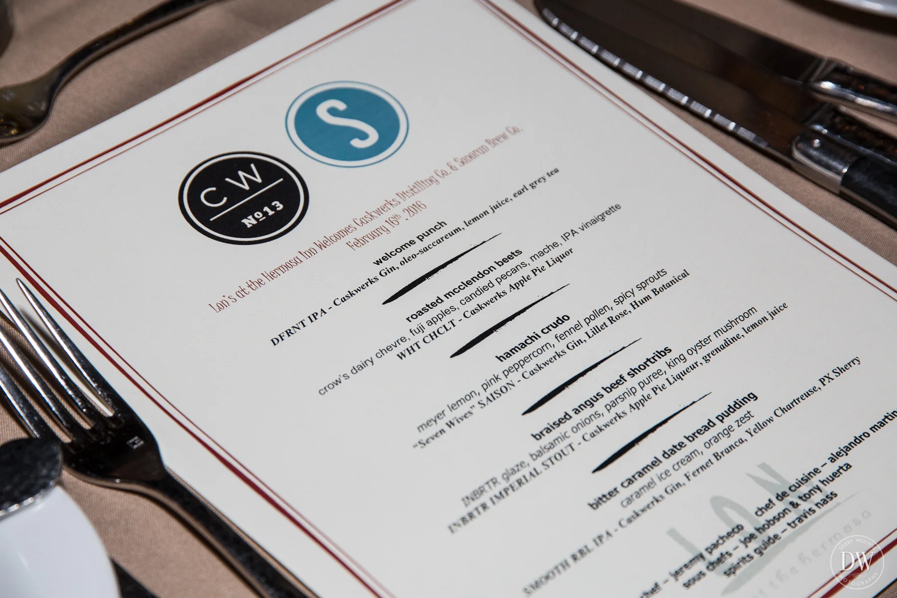 Imbibe 'N Dine: Caskwerks and Sonoran Brewing Dinner at Lon's — Write ...