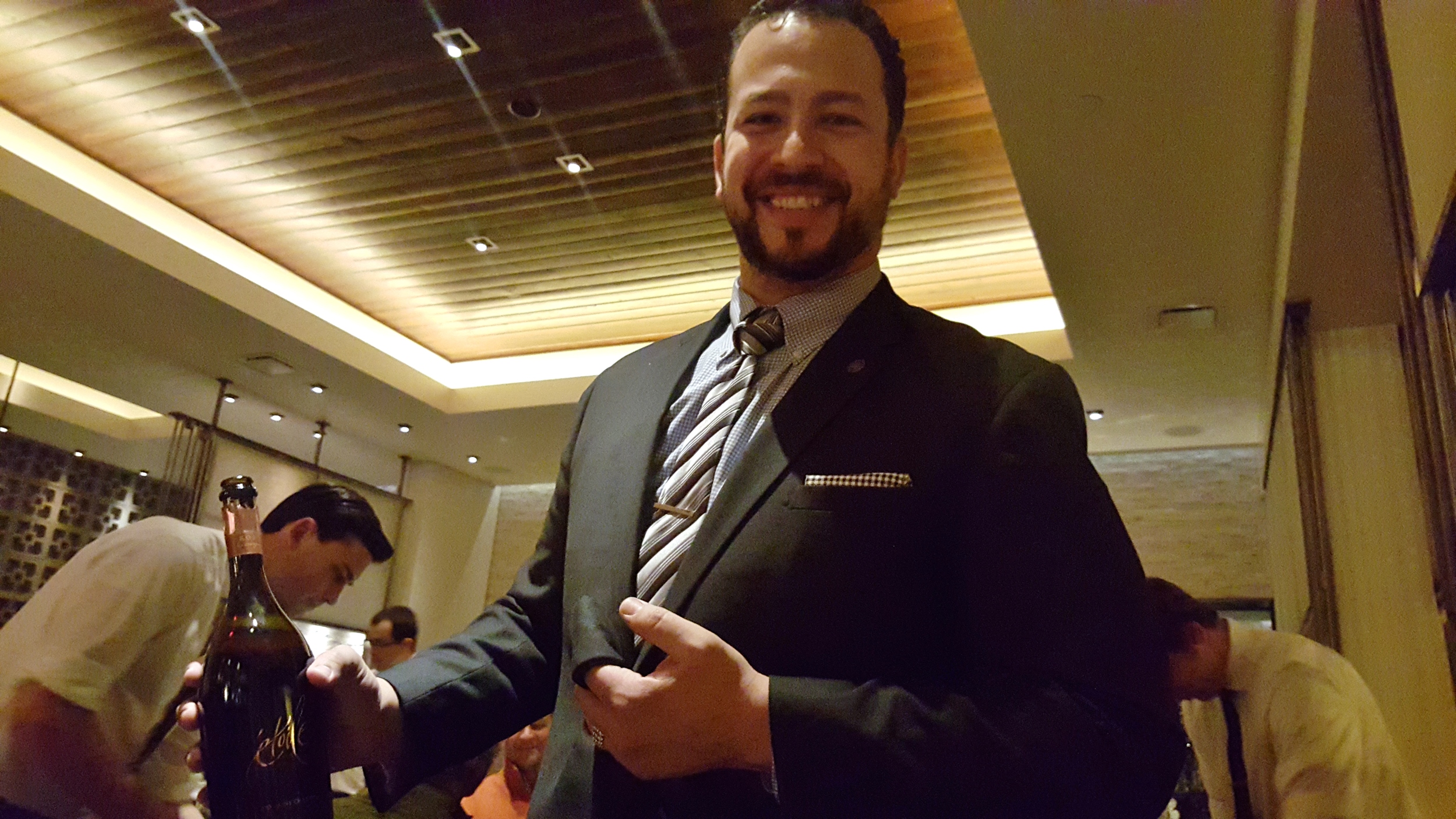 Sommelier Jason Cabellero