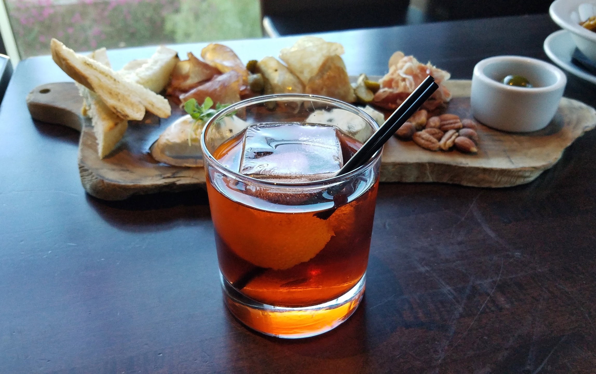 A Negroni and the Parma Board (all Instagram photos were taken with my Samsung Galaxy S7 Edge phone) 