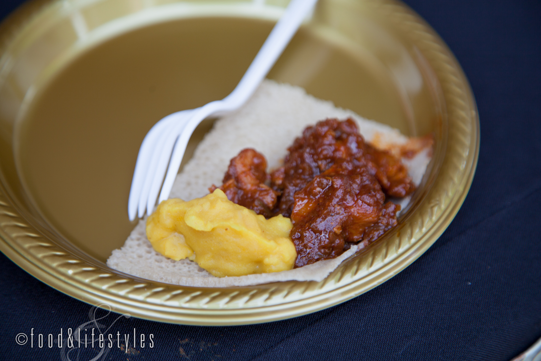 Cafe Lalibela: Ethiopian stew and injera