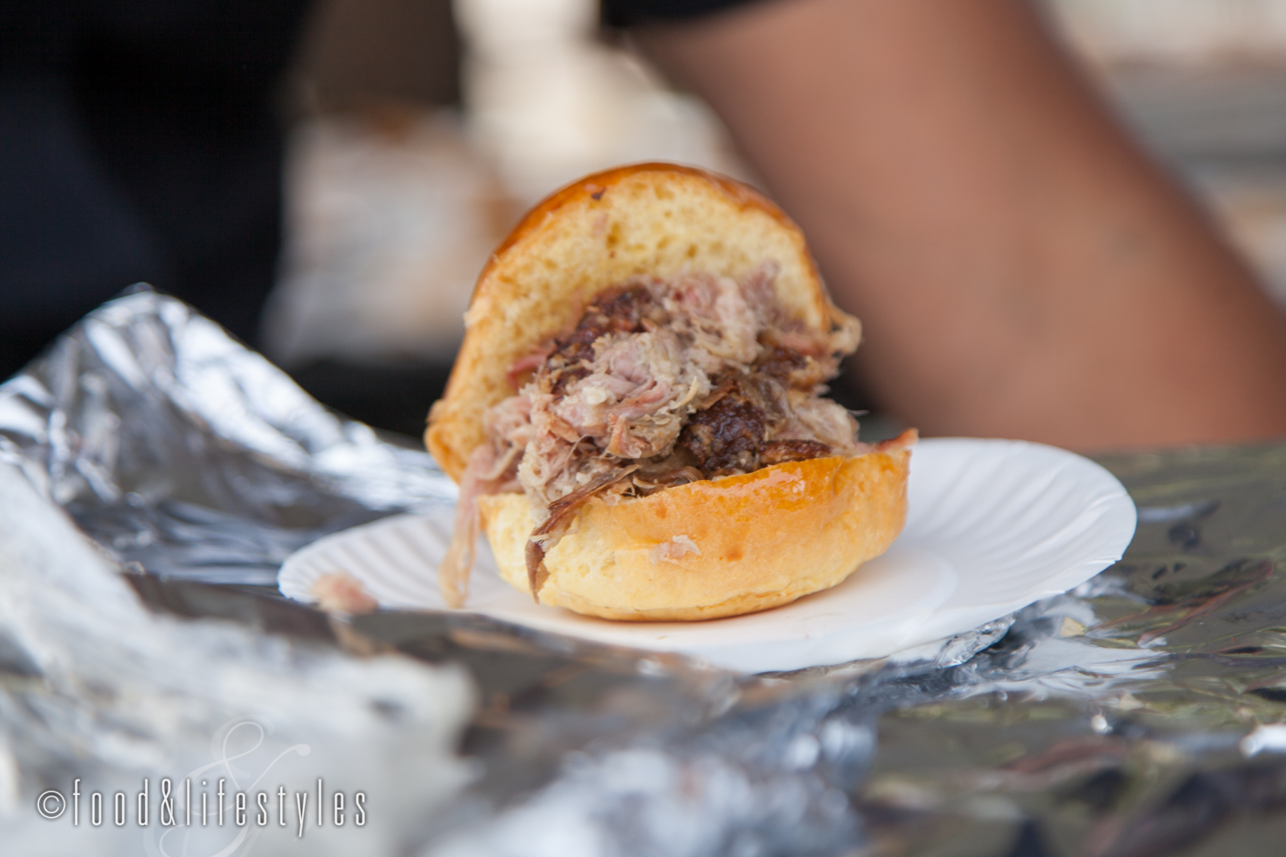Frasher's Smokehouse: Pulled pork sliders
