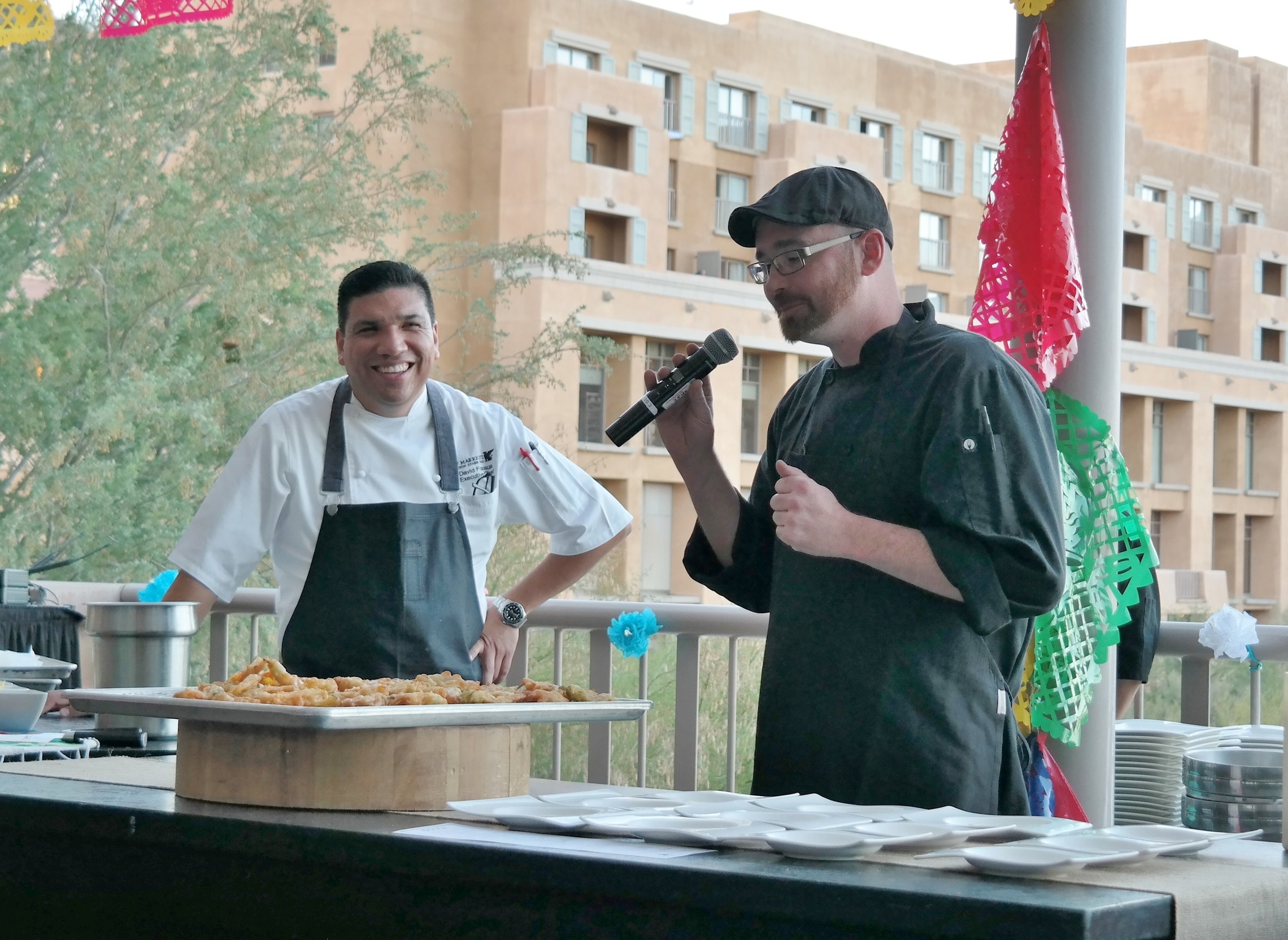 Chefs Fransua and Byrer
