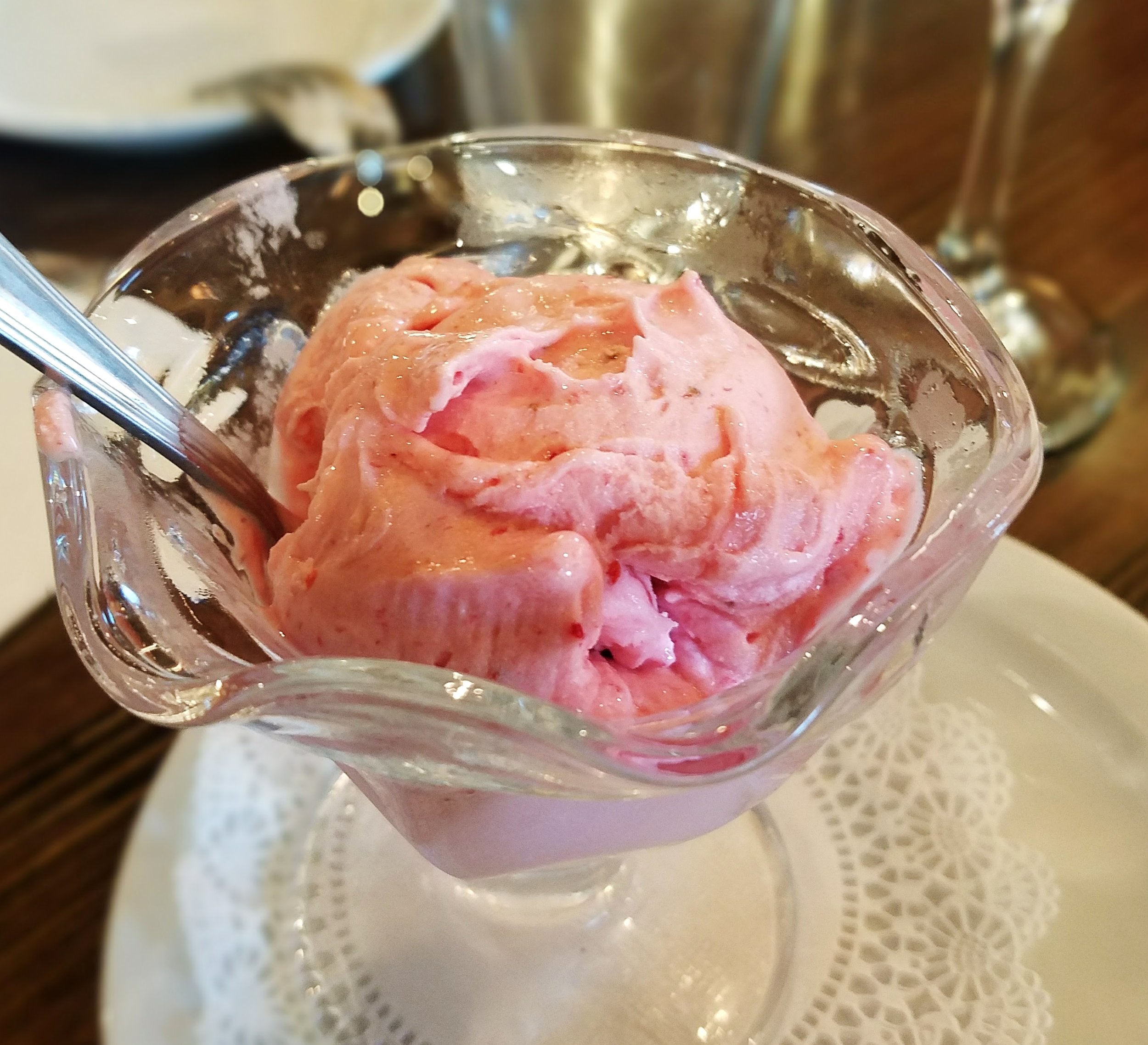 Fabio's strawberry gelato