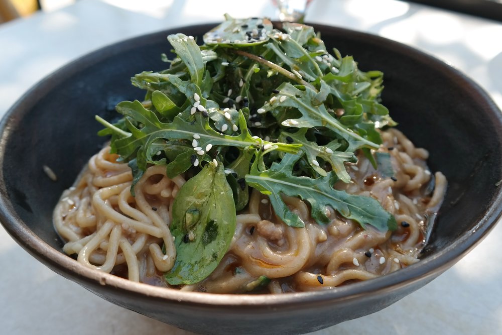 Sesame pork ramen