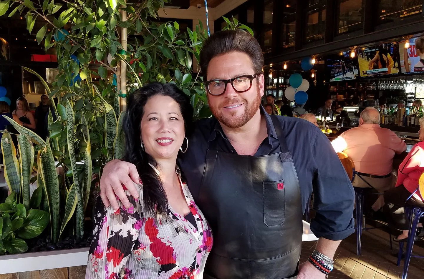 With chef, restauranteur and Foot Network judge and host Scott Conant