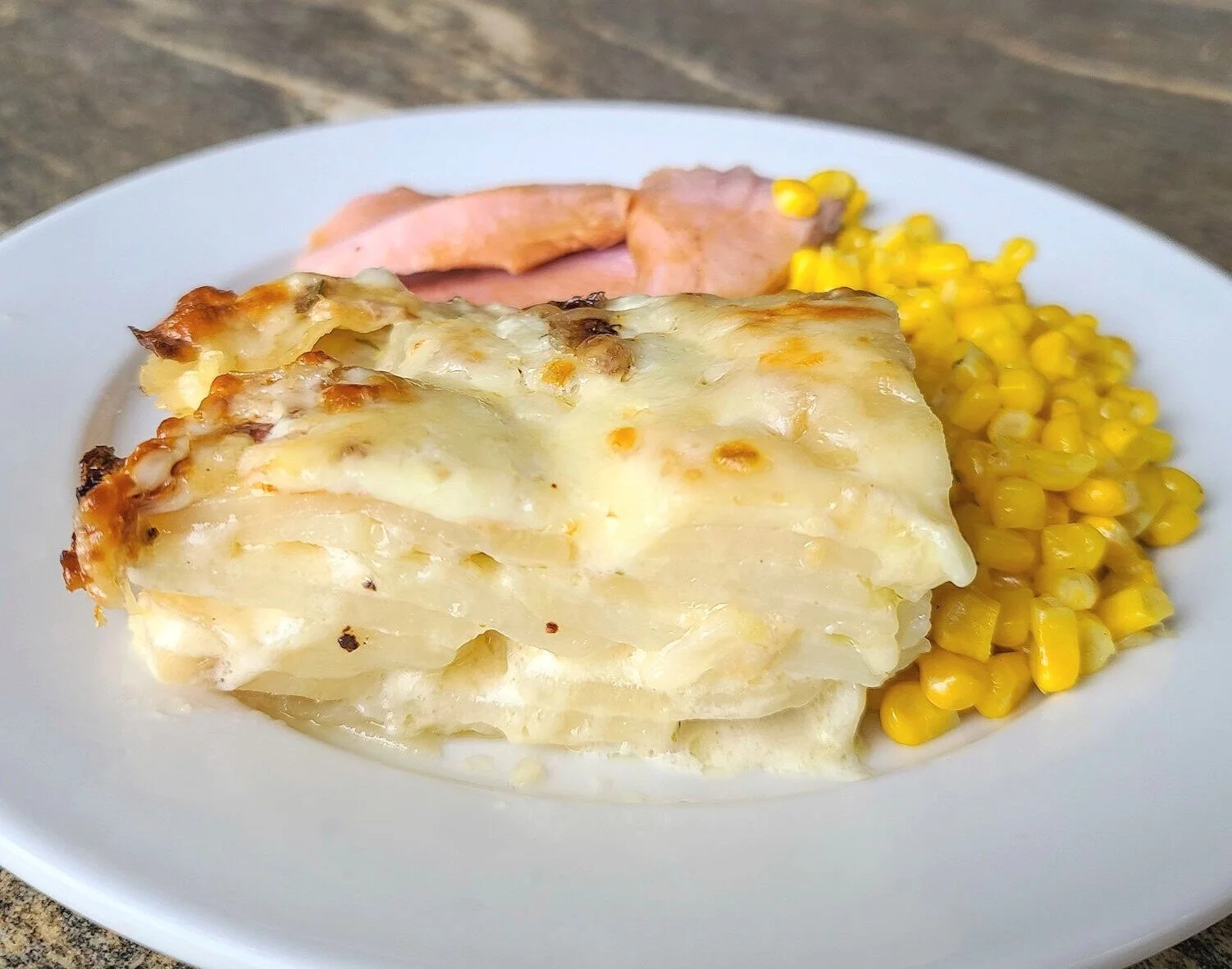 Potato Gratin with White Cheddar, Thyme, and Rosemary — Write On Rubee